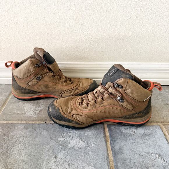 Clarks Gore-Tex Hiking Boots Tan Brown Waterproof Trail Shoes Men’s 9 main image 7